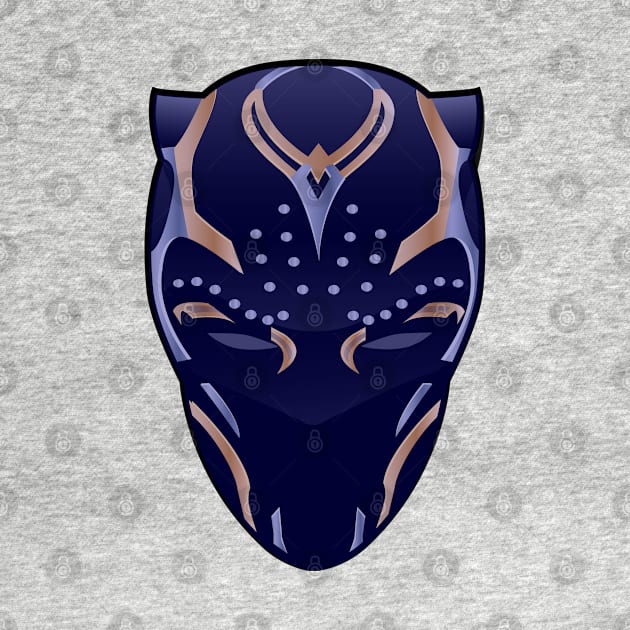 Shuri Black Panther Mask by Robot Art